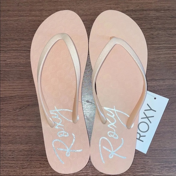 New Roxy Lumina Lite V Flip Flops - Picture 3 of 4